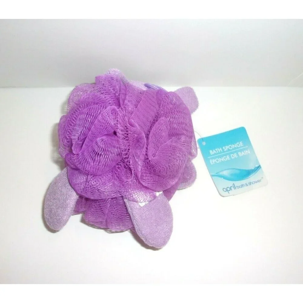 April Bath & Shower‎ Purple Hippo Sponge 6